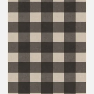 Quadrat Anthrazit Teppich - Teppana