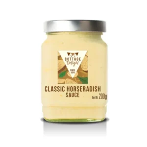 Classic Horseradish Sauce von Cottage Delight online bestellen – scharf, cremig, ideal zu Roastbeef