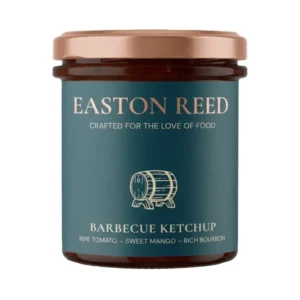 Easton Reed Barbecue Ketchup im Glas – würziger Gourmet-Ketchup mit intensivem BBQ-Geschmack
