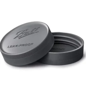 Ball Regular Mouth Leakproof Lids: Auslaufsichere, luftdichte Deckel für Mason Jars. Ideal für Meal Prep, Vorrat, unterwegs & Gefrierlagerung.