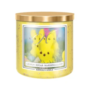 Lemon Sugar Marshmallow Duftkerze von Kringle Candle kaufen – Zitrone, Marshmallow & Vanille