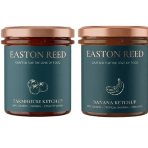 Easton Reed Gourmet Ketchup Set ✓ Farmhouse & Banana Ketchup ✓ Klassisch & fruchtig-exotisch ✓ Zu kaufen als Gourmet Set