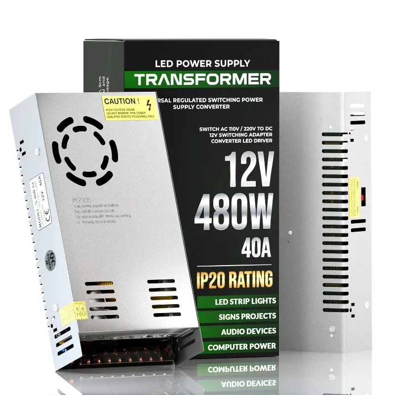 12V IP20 480W