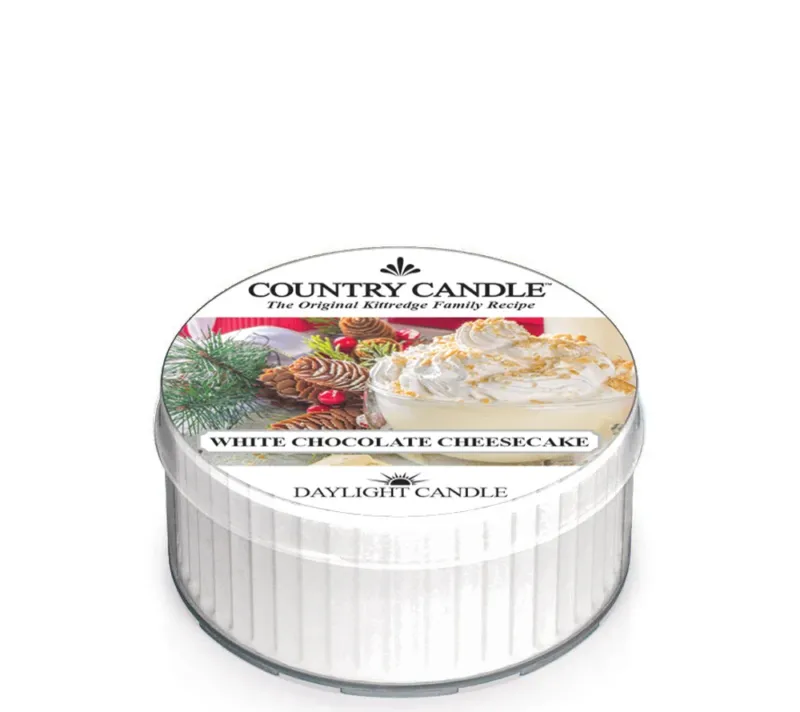 White Chocolate Cheesecake Duftkerze – süßer Vanilleduft für gemütliche Winterabende