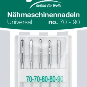 Nähmaschinennadeln Universal, 5 Stk., No. 70 – 90