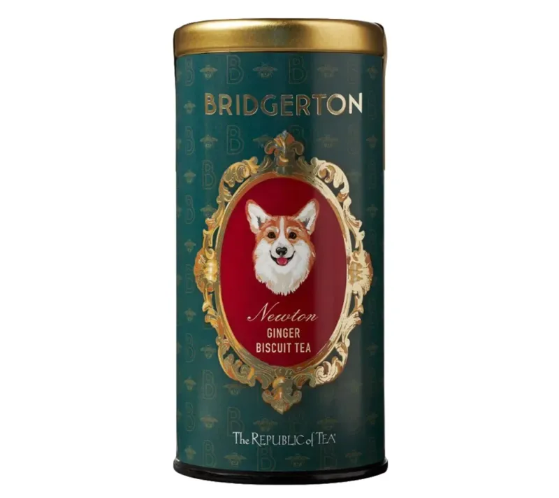 Bridgerton Newton Ginger Biscuit Tee kaufen – koffeinfreier Rooibos mit süßem Keks-Aroma, 36 Beutel