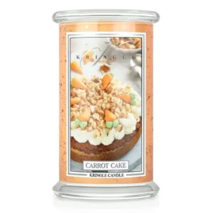 Osterkerze Carrot Cake von Kringle Candle kaufen – süßer Karottenkuchen-Duft mit Zimt, Ingwer & Vanille