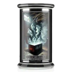Chest of Chaos Duftkerze von Kringle Candle ☆ Kopfnote: Warme Gewürze, Amber☆ Herznote: Pfirsich, Vanille☆ Basisnote: Tonkabohne, Amber ☆ Jetzt entdecken!
