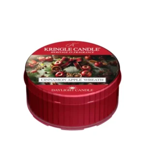 Cinnamon Apple Wreath Duftkerze ☆ Kopfnote: Gebackener roter Apfel, Zimtstange, funkelnde Mandarine ☆ Europaweiter Versand ☆ Jetzt entdecken!