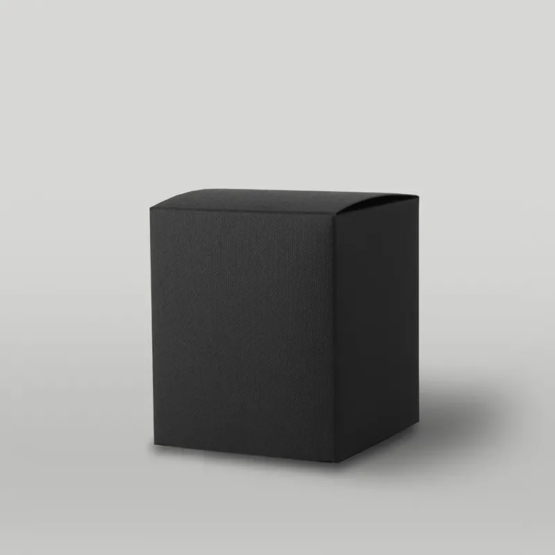 Black eFluted candle box, size 3, for 30cl Lotti jar – Candle Shack