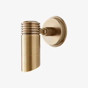 BRAGI wall lamp, outdoor - brass