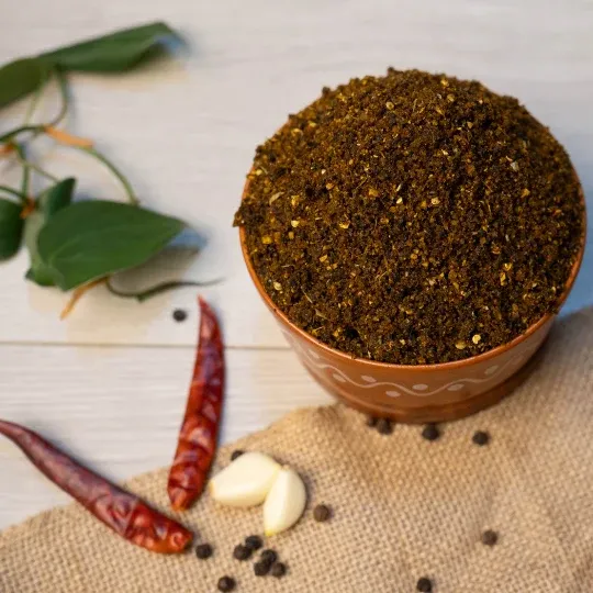 Kaakara Kaaya Kaaram Podi | Bittergourd Spice Powder