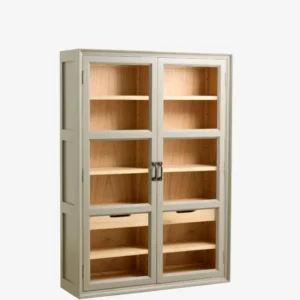 VIVA wall cabinet, 2 doors - grey