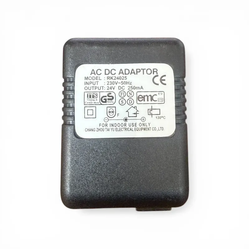 24V DC Steckernetzteil 250mA AC DC Adapter RK24025 für LED und Elektronik