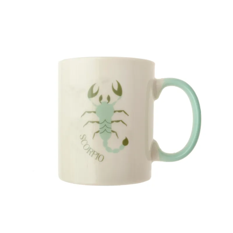 Taza Zodiaco Escorpio 8X9,5Cm 330Ml Bl.