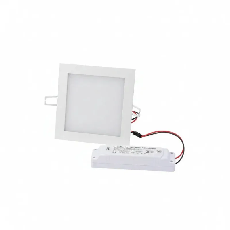 30W LED Downligt 230V dimmbar warmweiß, Einbauspot eckig – Einbaustrahler IP20, dimmbar
