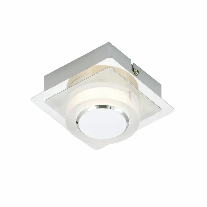 Kleine LED Wand- & Deckenleuchte Aufputz-Spot rund 10x10cm