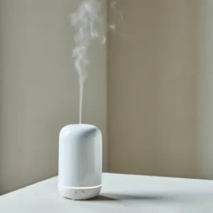 Diffuser til æteriske olier, MKVitalba, Ceramic, Hvid