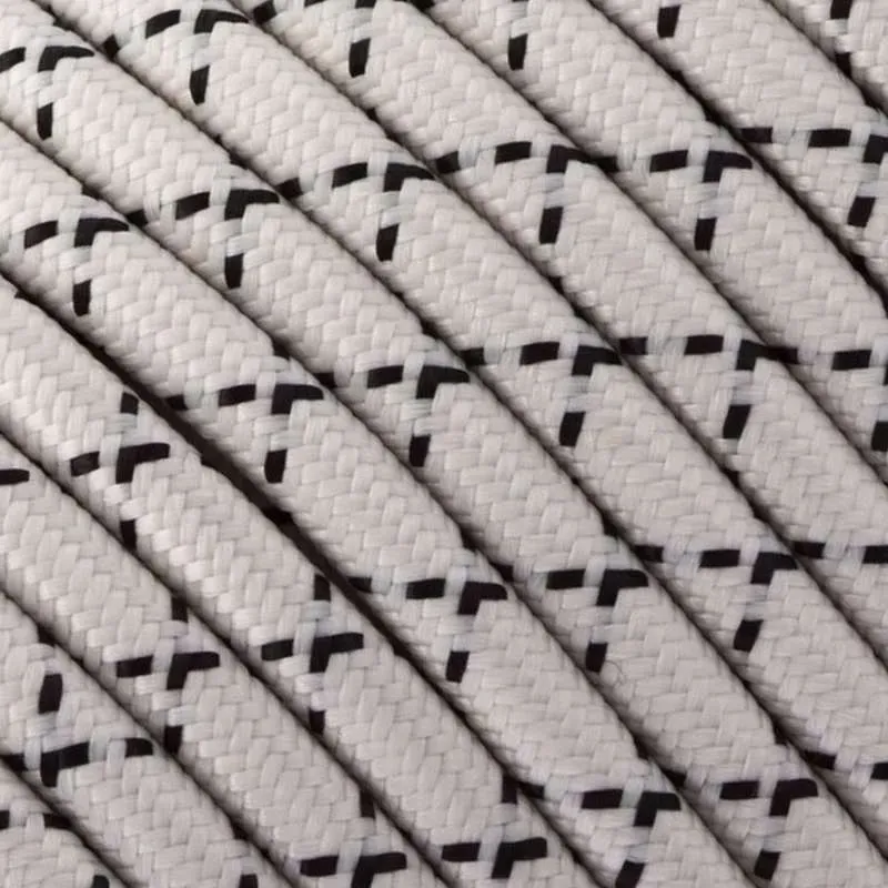 3 Adriges Rund Textilkabel Fassung Pendelleuchten