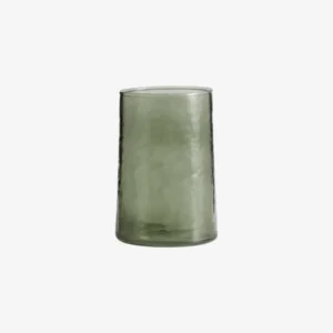 VITA tall drinking glass - dark green