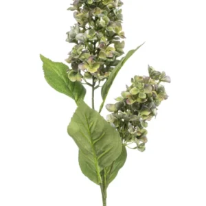 Hortensie Peegee künstlich 76 cm - 1 Stiel - Grün
