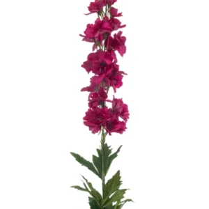Delphinium künstlich 90 cm - 1 Stiel - Fuchsienrot