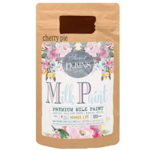 Milk Paint Cherry Pie (170 g): Natürliches, VOC-freies Farbpulver im klassischen Rotton. Ideal für Möbel, DIY & Shabby Chic – umweltfreundlich & vielseitig.