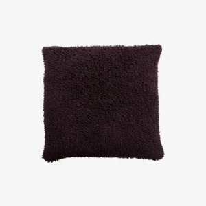 LYRA cushion cover, S, knitted - burgundy
