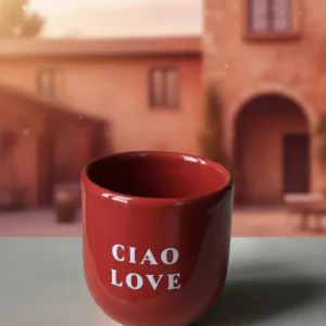 Kaffeebecher Keramik, CIAO LOVE