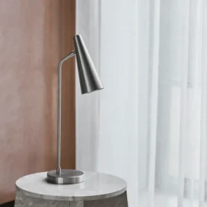 Bordlampe, HDPrecise, Silver finish