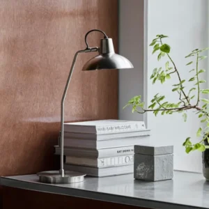 Bordlampe, HDDesk, Brushed silver finish
