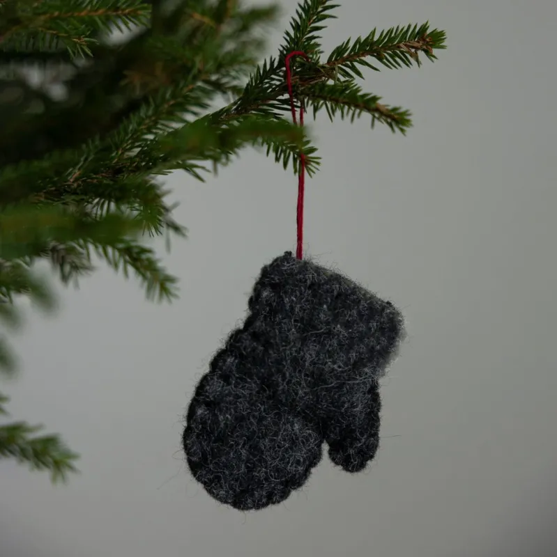 Filzanhänger Handschuh Ullskulla