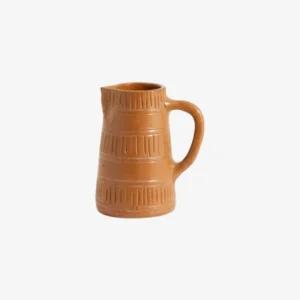 JUNIPER jug w. handle, terracotta - brown