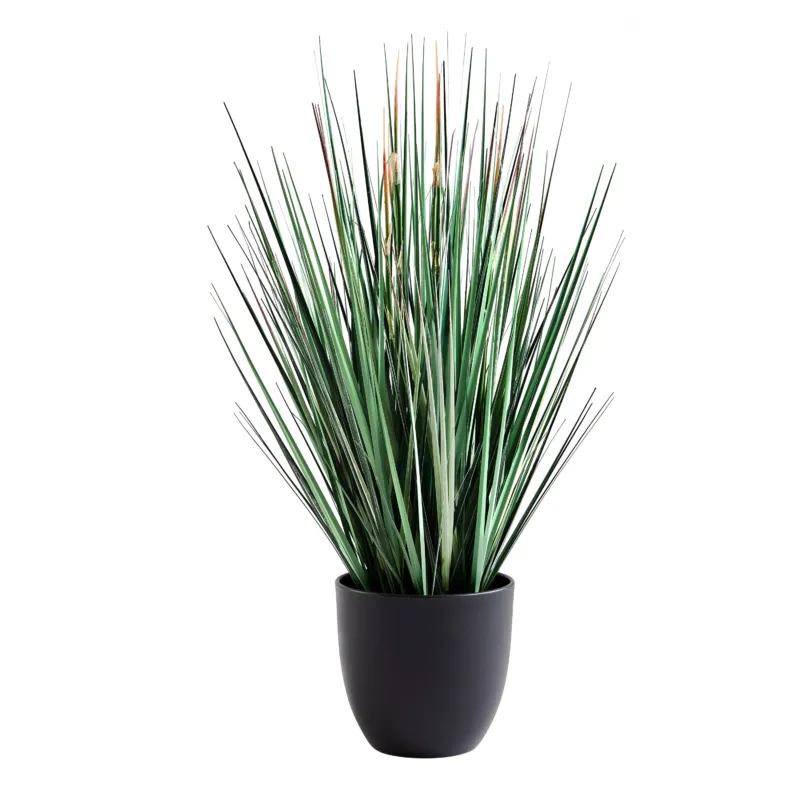 Künstliches Gras - Odalinde, 60 cm, Kunstpflanze von aplanta, in Grün, für drinnen