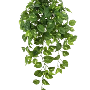 Künstlicher Hänge-Pothos - Bella, 85 cm, Kunstpflanze von aplanta, Steckpflanze, in Natur, für drinnen