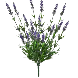 Künstlicher Lavendel - Merle, 52 cm, Kunstpflanze von aplanta, Steckpflanze, für drinnen