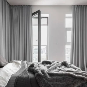 Amecy Deckenleuchte 3-flammig 39x6,5cm in modernem Schlafzimmer, weiß, stilvolle Deckenlampe für Wohnraum