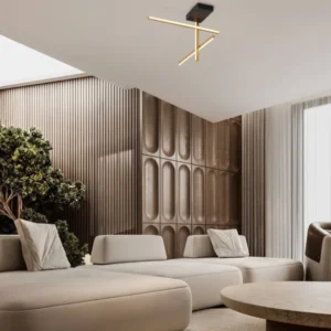 Antama LED Deckenleuchte 3-flammig moderne Deckenlampe im eleganten Wohnzimmer