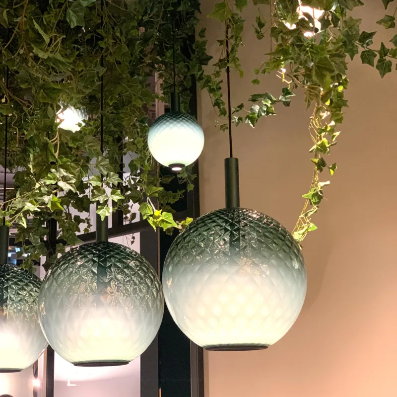 BEAM STICK NUANCE, Edition Balloton 350 LED-Pendelleuchte von OLEV - designed by Marc Sadler