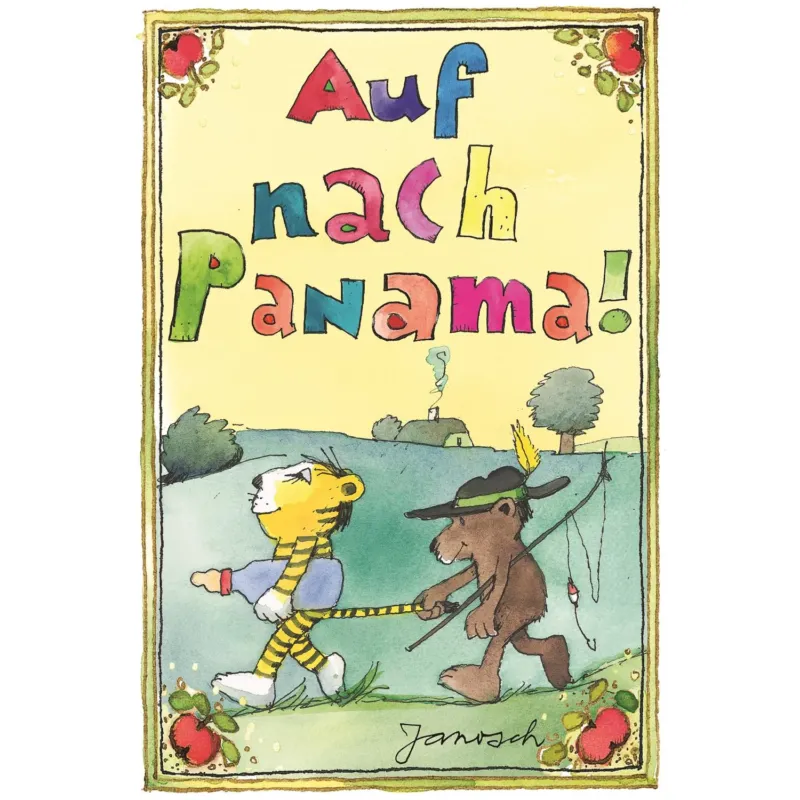 Janosch Leinwandbild - Auf nach Panama