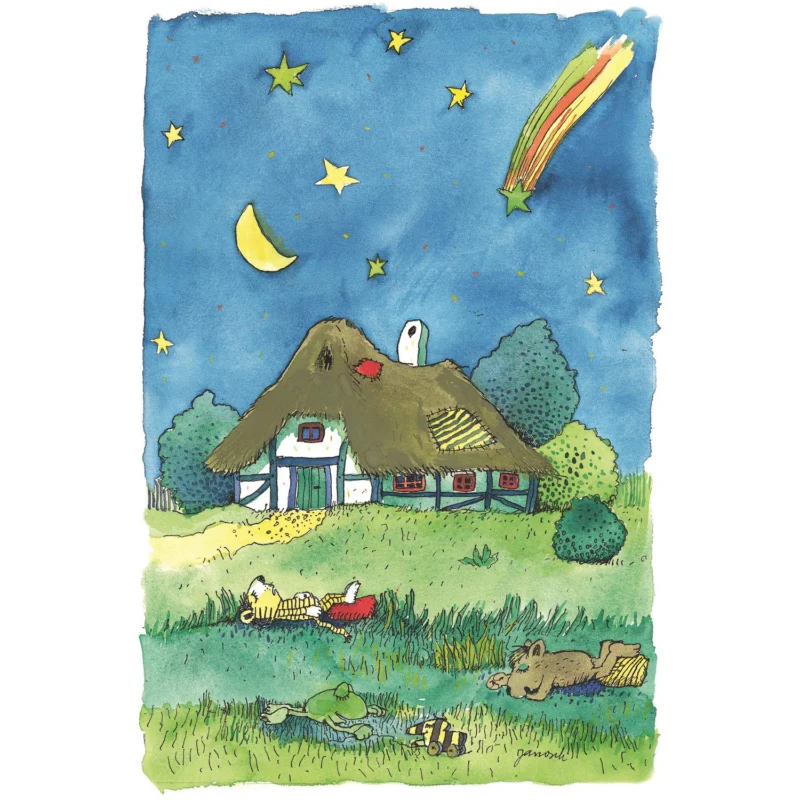 Janosch Leinwandbild - Sternhimmel