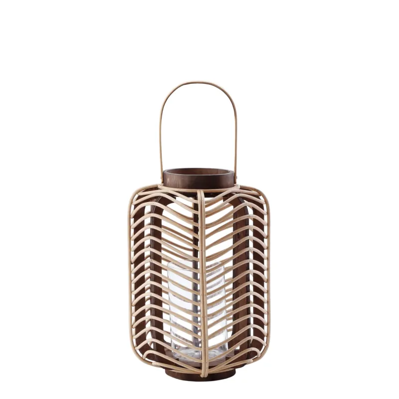 Lanterne en rotin Nella 50.5 cm