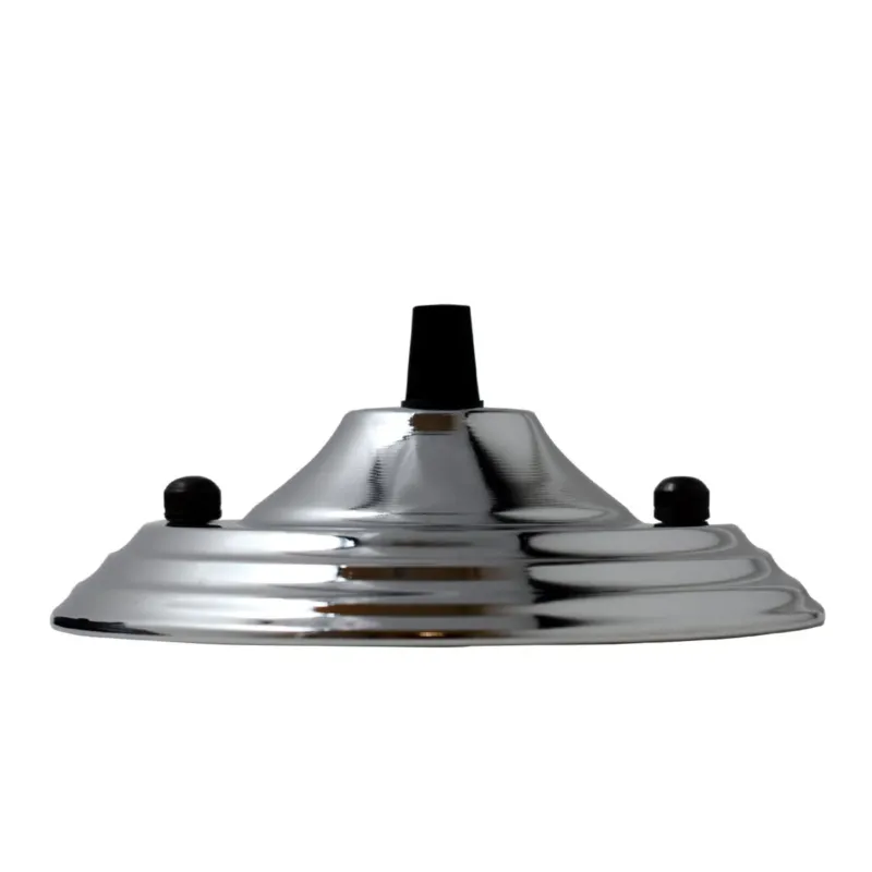 Chrom Farbe Anhänger Kabelgriff Flex Platte für Leuchte 140mm Wählen Sie Deckenrose