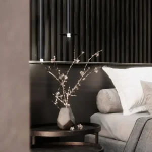 Dandia LED Pendelleuchte Ø 16,5cm 3000K Schwarz für moderne, elegante Wohnräume mit warmem Licht
