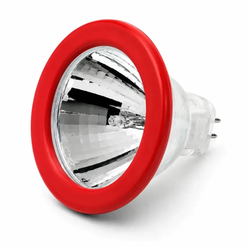 RINGO Dekoring MR16 / GU10 Rot Ø50 mm – Reflektorring für Strahler & Seilsysteme