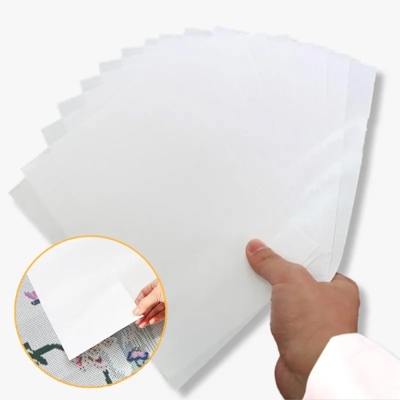 20 Blatt weißes Silikonpapier A5 zum Schutz der Klebefläche bei Diamond Painting Sets