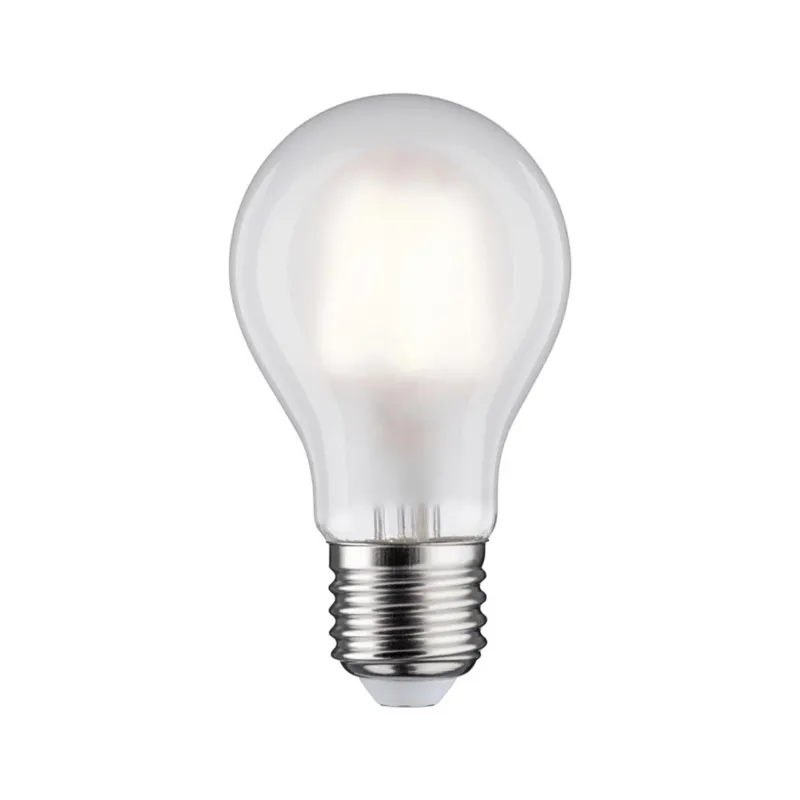 E27 4,8W LED Birne 4000K Filament Matt, matte Vollglas-Lampe mit E27 Sockel und neutralweißem Licht