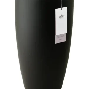 Blumentopf Elho June Round High 39 cm Schwarz
