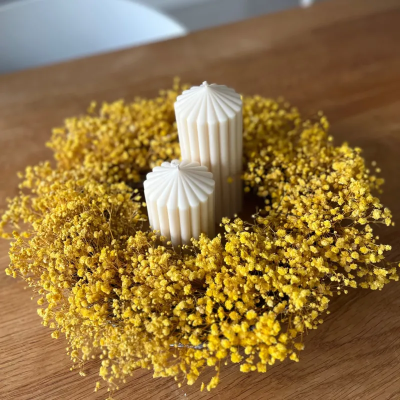 Trockenblumenkranz Schleierkraut - Lykke&You GmbH