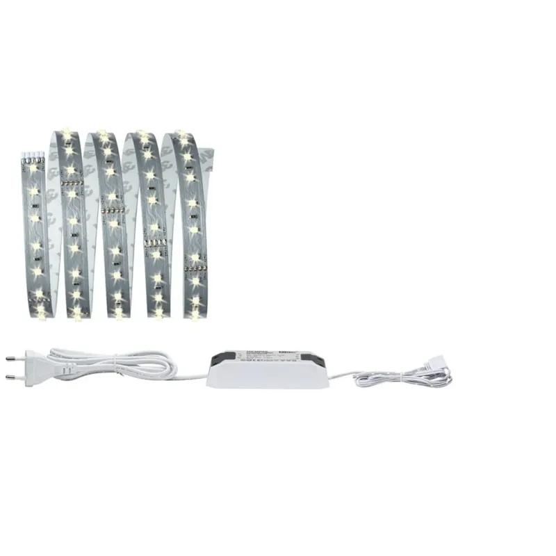 Function MaxLED 500 Basisset 1,5m Warmweiß 10W 24V 20VA Silber LED-Stripe mit Power Supply